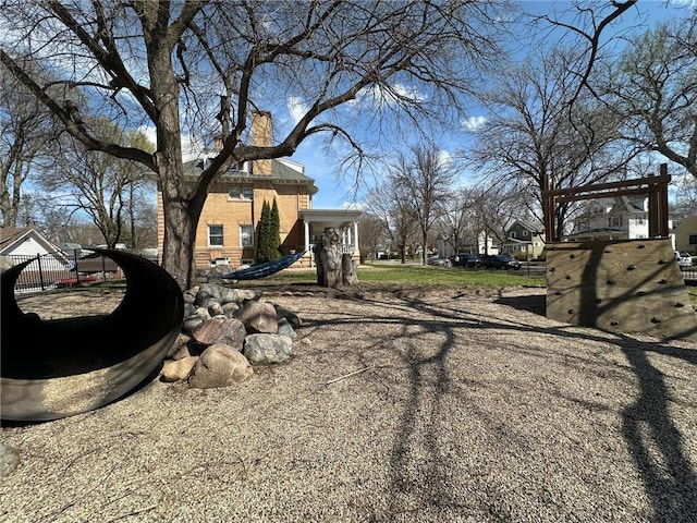 215 5th St S, Montevideo, MN 56265 - view of yard with fence