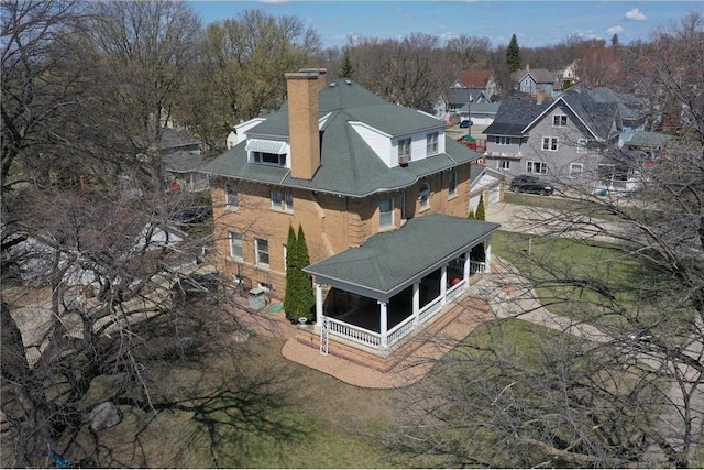215 5th St S, Montevideo, MN 56265 - aerial view of property and surrounding area