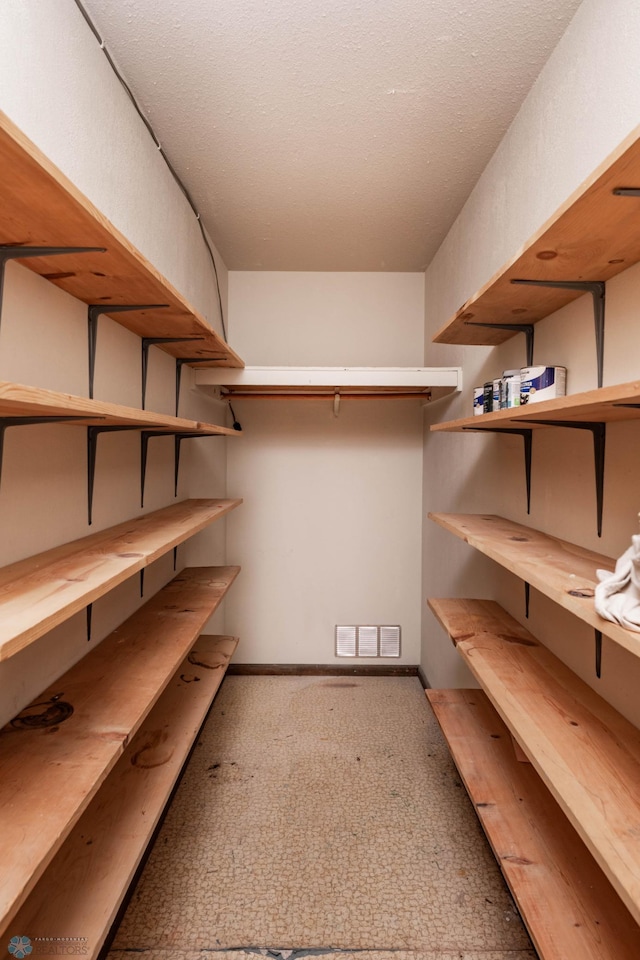 view of storage