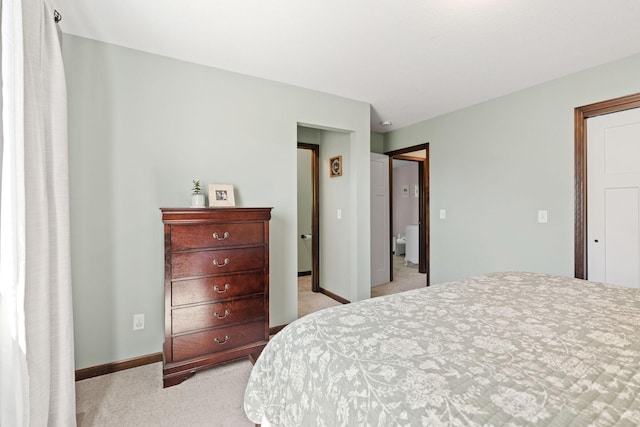 805 Cologne Ln, Waverly, MN 55390 - bedroom featuring light colored carpet and baseboards