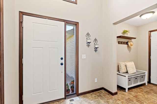 805 Cologne Ln, Waverly, MN 55390 - foyer entrance featuring baseboards and light stone finish floors