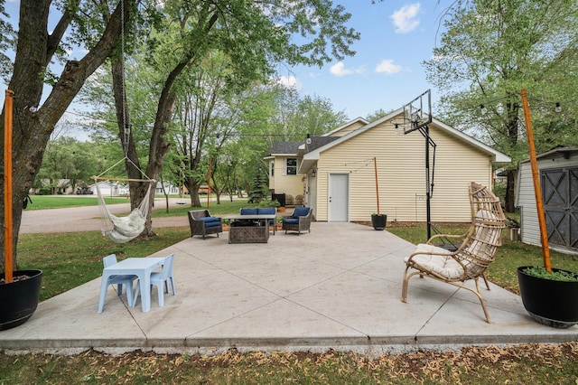 1002 8th Ave N, Princeton, MN 55371 - view of patio featuring outdoor lounge area
