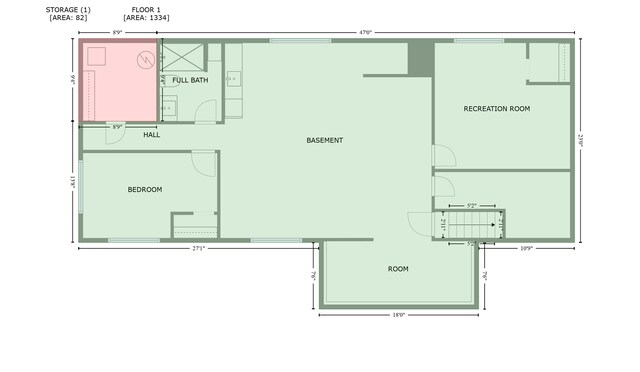 1002 8th Ave N, Princeton, MN 55371 - room layout