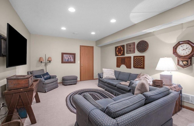 11419 17th St NE, Saint Michael, MN 55376 - living room with light carpet and recessed lighting