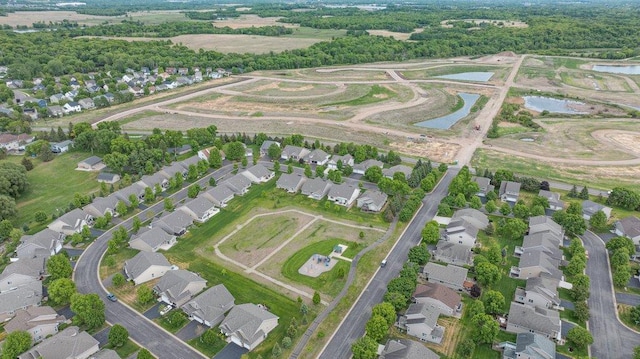 11419 17th St NE, Saint Michael, MN 55376 - aerial overview of property's location featuring nearby suburban area and a large body of water