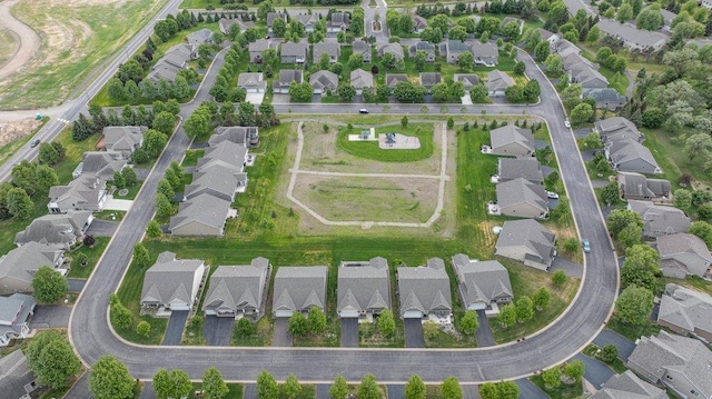 11419 17th St NE, Saint Michael, MN 55376 - aerial view of property and surrounding area with nearby suburban area