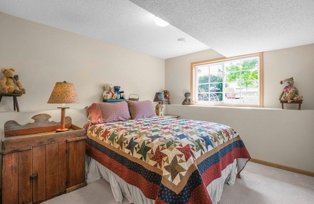 11419 17th St NE, Saint Michael, MN 55376 - bedroom featuring light colored carpet and a textured ceiling