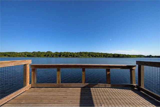 14778 50th St NE, Saint Michael, MN 55376 - dock area featuring a deck with water view