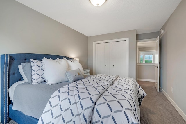 14778 50th St NE, Saint Michael, MN 55376 - carpeted bedroom with baseboards and a closet
