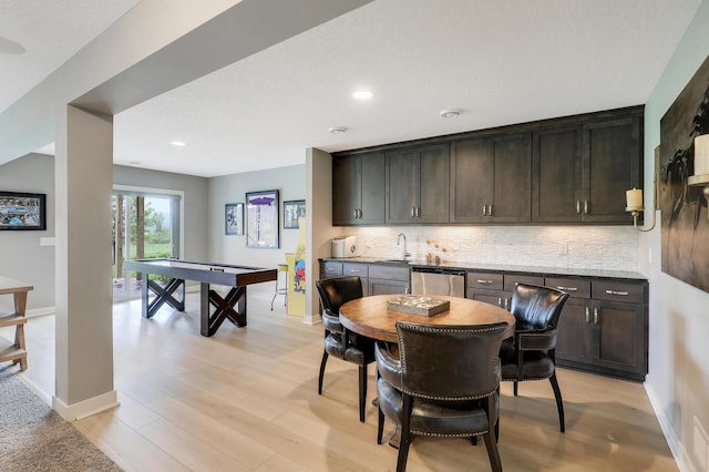 14778 50th St NE, Saint Michael, MN 55376 - dining space featuring baseboards, light wood-type flooring, and recessed lighting