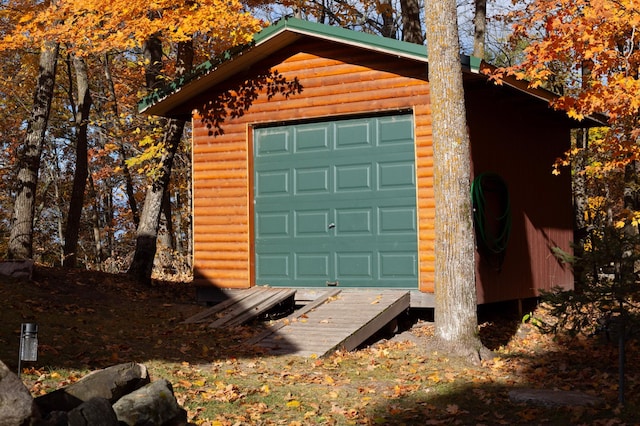 1910 Longwood Point Rd NE, Outing, MN 56662 - view of garage