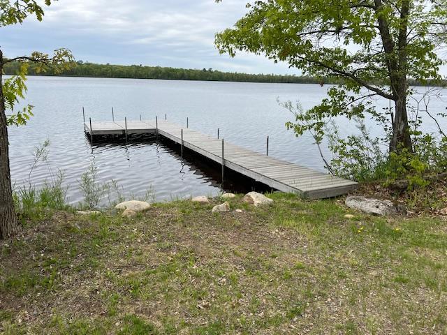 1910 Longwood Point Rd NE, Outing, MN 56662 - dock area featuring a water view
