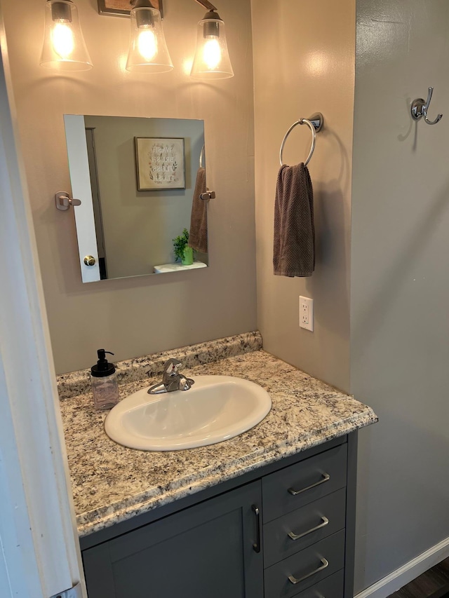 603 Main Ave N, Roseau, MN 56751 - bathroom with vanity