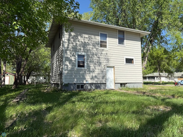 view of rear view of house
