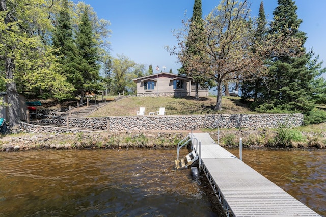 6363 Circle Rd, Danbury, WI 54830 - dock with a water view