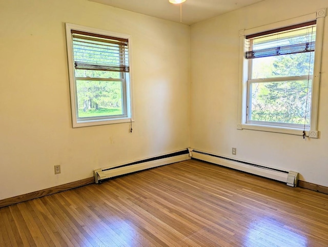 24944 State Highway 210, Mcgregor, MN 55760 - unfurnished room featuring light wood-style flooring and baseboards