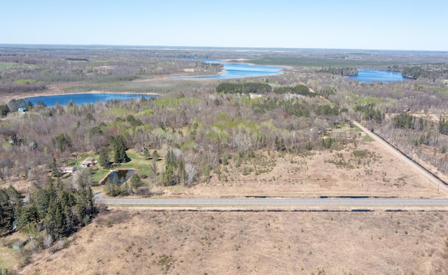 24944 State Highway 210, Mcgregor, MN 55760 - view of property location with a large body of water and a heavily wooded area