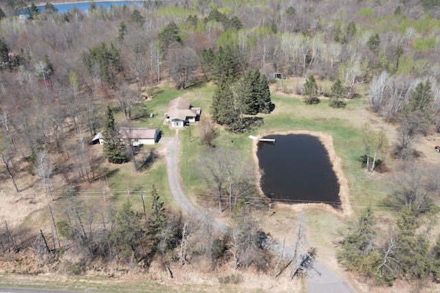 24944 State Highway 210, Mcgregor, MN 55760 - aerial view of property and surrounding area featuring a nearby body of water
