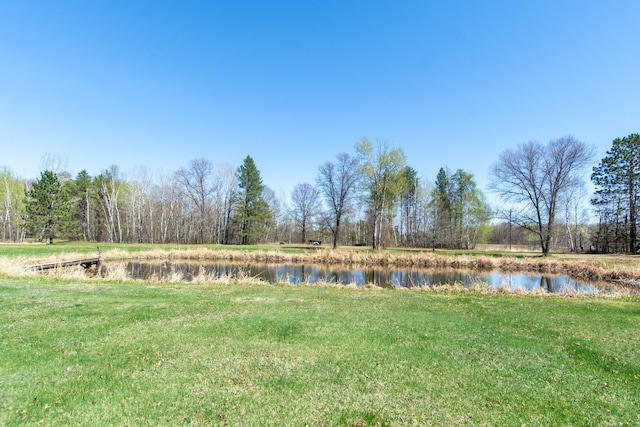 24944 State Highway 210, Mcgregor, MN 55760 - view of grassy yard with a water view
