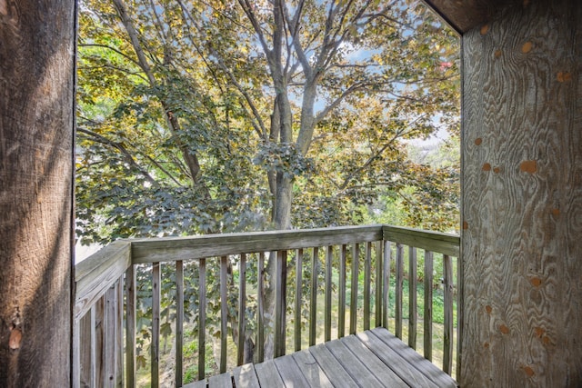3704 Milton St N, Shoreview, MN 55126 - view of wooden terrace