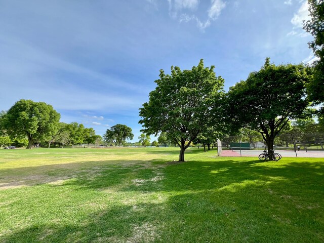 4150 Beard Ave N, Robbinsdale, MN 55422 - view of yard with a tennis court