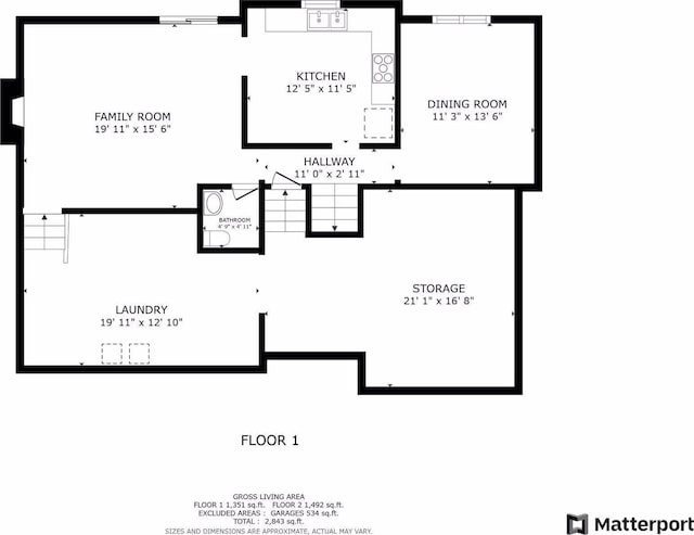3291 Hillsboro Ave S, Saint Louis Park, MN 55426 - view of home floor plan