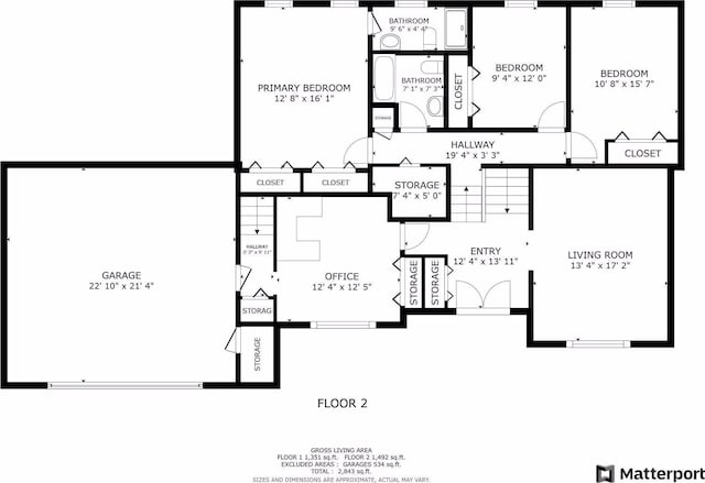 3291 Hillsboro Ave S, Saint Louis Park, MN 55426 - view of floor plan / room layout