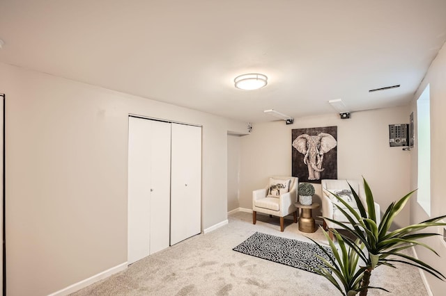 6670 Hopi Rd, Chanhassen, MN 55317 - living area with carpet flooring and baseboards