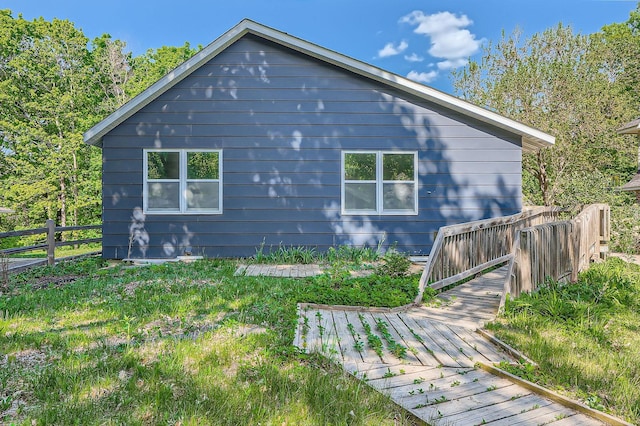 6670 Hopi Rd, Chanhassen, MN 55317 - rear view of house featuring a deck