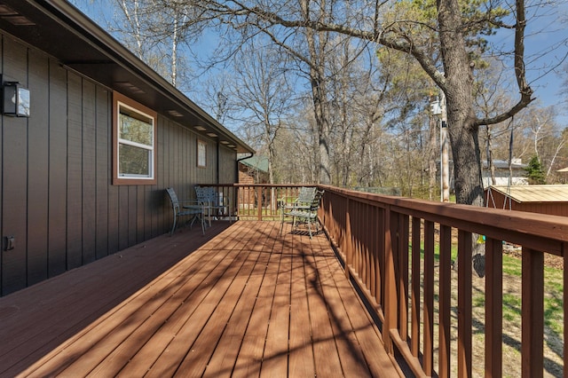 view of deck