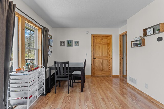 30432 Pinewood Dr, Breezy Point, MN 56472 - dining space with light wood finished floors and baseboards
