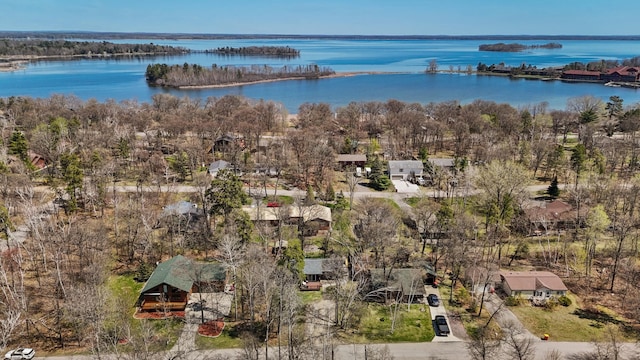 30432 Pinewood Dr, Breezy Point, MN 56472 - bird's eye view of a nearby body of water