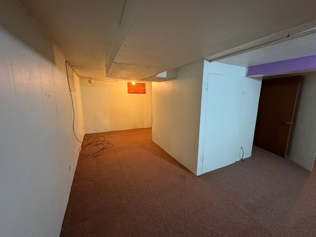 753 Mark St, Winona, MN 55987 - finished below grade area featuring carpet