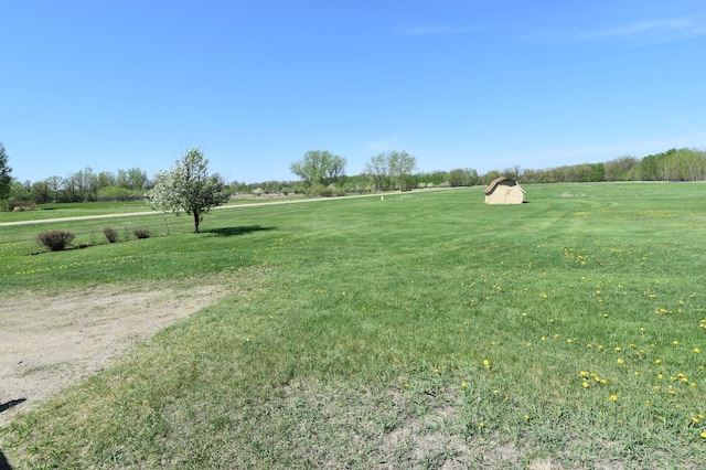 13946 151st St NE, Thief River Falls, MN 56701 - view of green lawn featuring a rural view