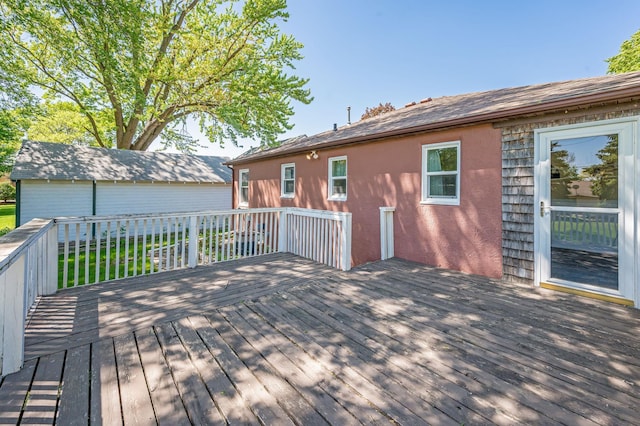 1202 Webster St, Fairmont, MN 56031 - view of deck