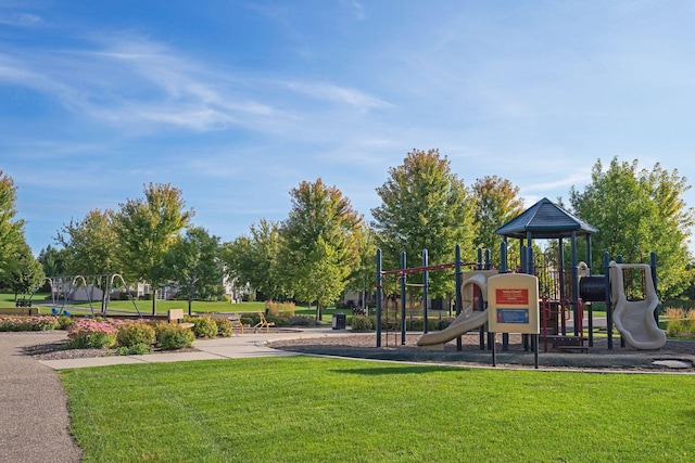 9222 Bridle Way, Victoria, MN 55386 - communal playground with a lawn