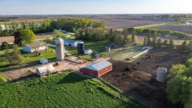 22842 530th St, Milton Twp, MN 55985 - aerial view of sparsely populated area featuring extensive farmland