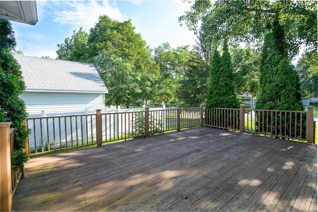 2403 Goettens Way, Saint Cloud, MN 56301 - view of wooden terrace