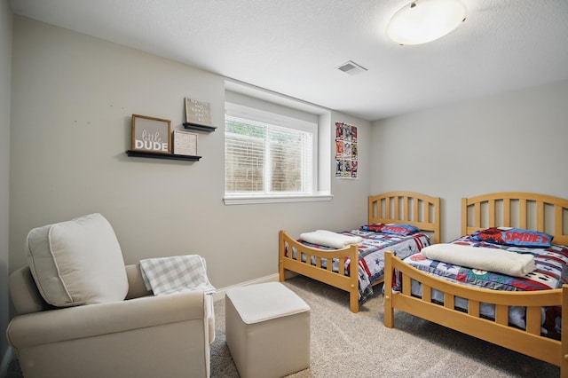 bedroom featuring carpet flooring