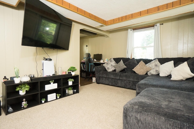 2417 S Ave E, North Saint Paul, MN 55109 - carpeted living area featuring a desk