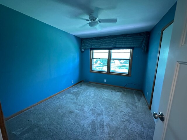 6617 Normandale Rd, Edina, MN 55435 - unfurnished room featuring carpet, a ceiling fan, and baseboards