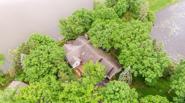 6 Shore Rd, North Oaks, MN 55127 - aerial view of property and surrounding area