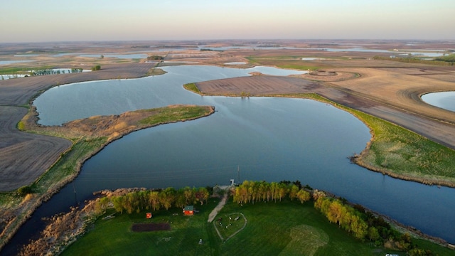 13739 429th Ave, Webster, SD 57274 - aerial overview of property's location with a nearby body of water