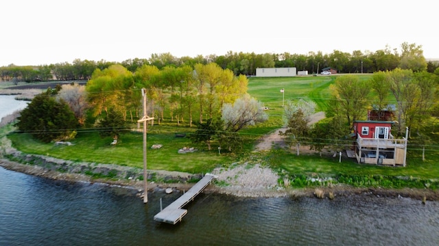 13739 429th Ave, Webster, SD 57274 - aerial view of a nearby body of water
