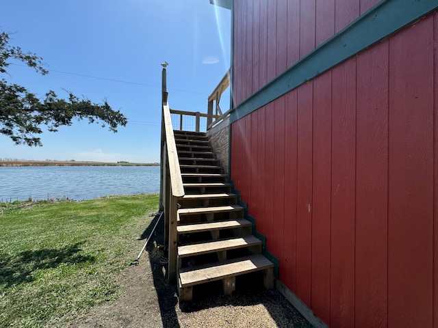 13739 429th Ave, Webster, SD 57274 - stairway with a water view