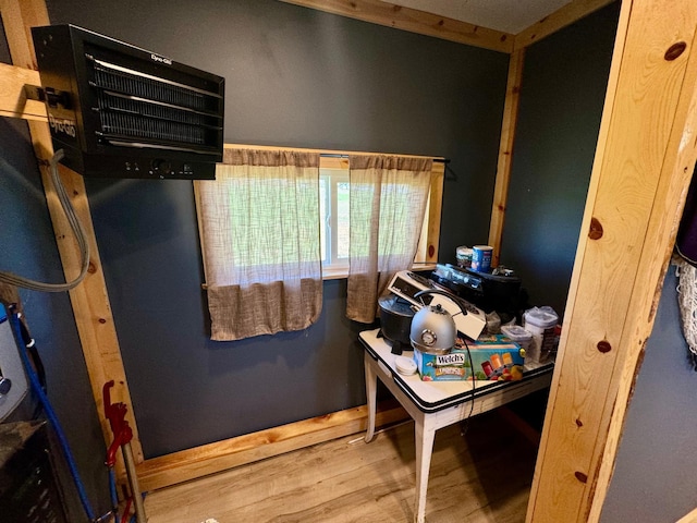 13739 429th Ave, Webster, SD 57274 - office area featuring wood finished floors