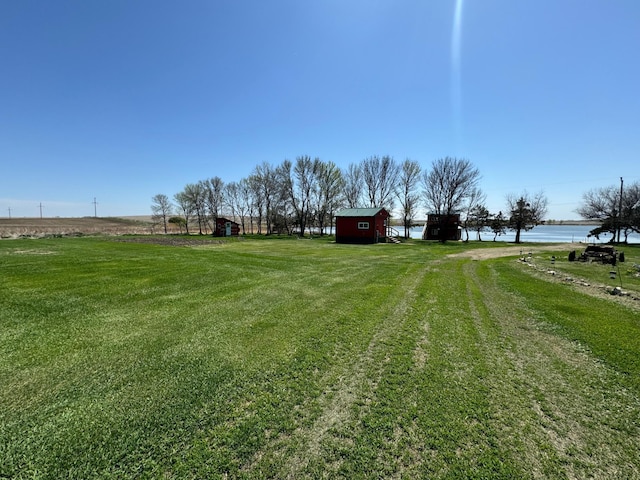 13739 429th Ave, Webster, SD 57274 - view of green lawn with an outbuilding