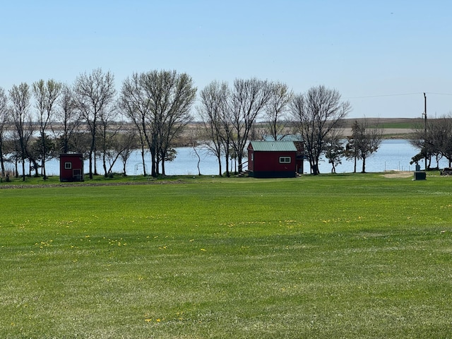 13739 429th Ave, Webster, SD 57274 - view of green lawn with a water view