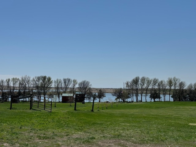 13739 429th Ave, Webster, SD 57274 - view of community with a water view and a lawn