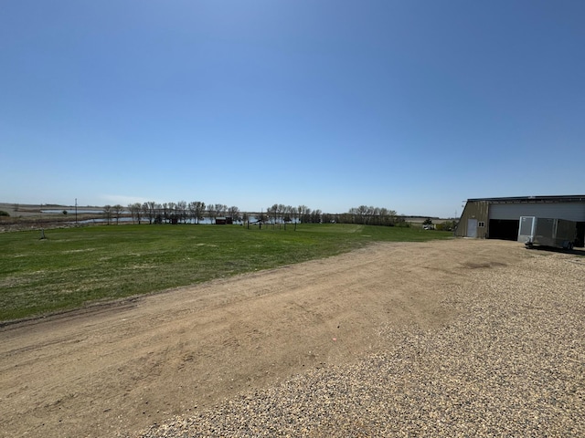 13739 429th Ave, Webster, SD 57274 - view of grassy yard with a garage